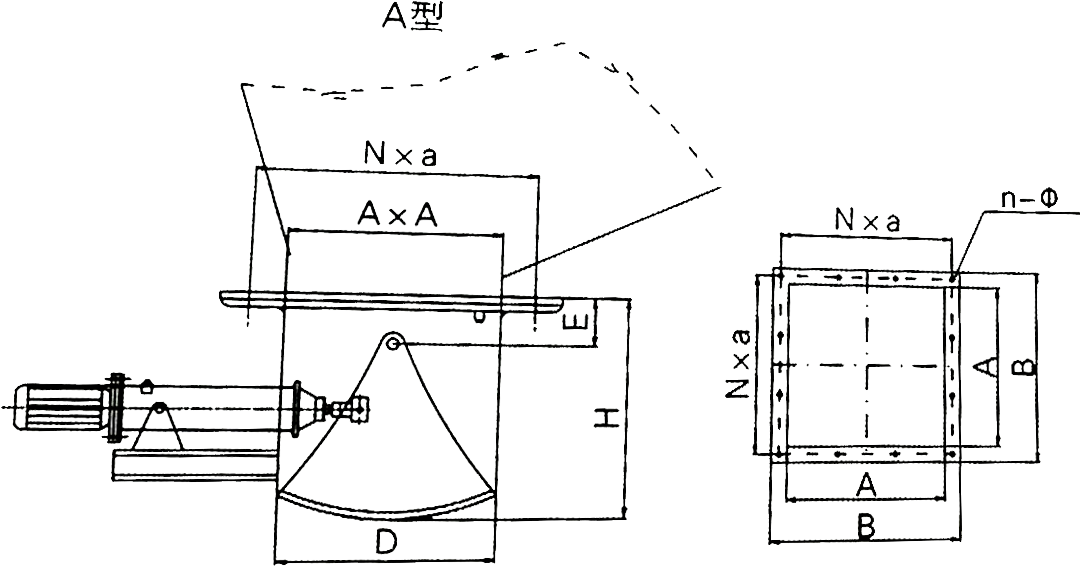 DSZ-A-II型電液動(dòng)扇形閘門(mén)